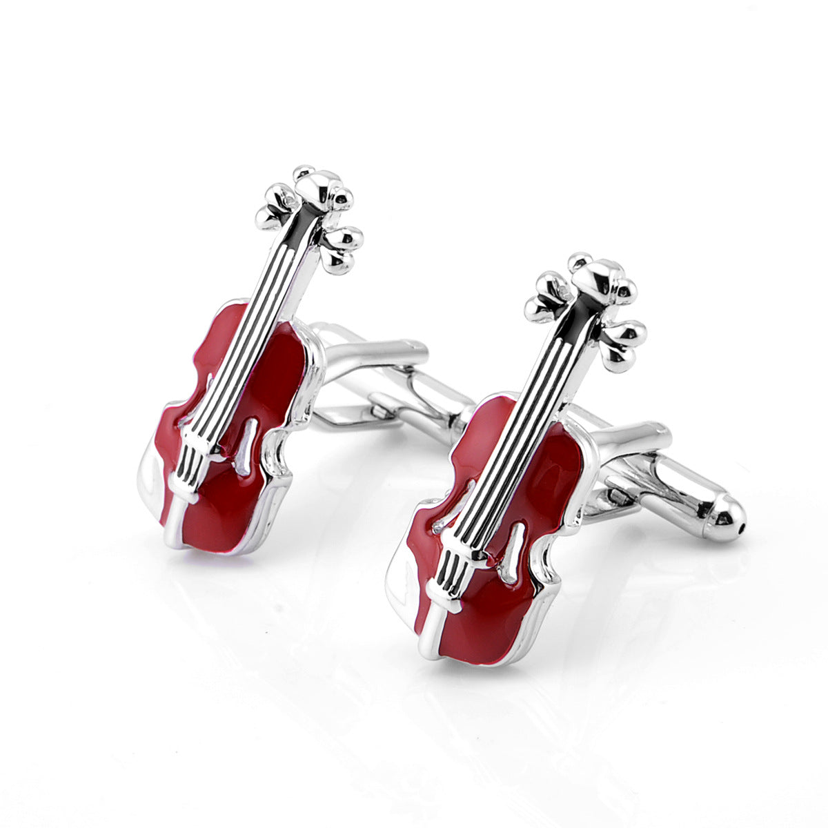 French High Quality Red Violin Cuff Music