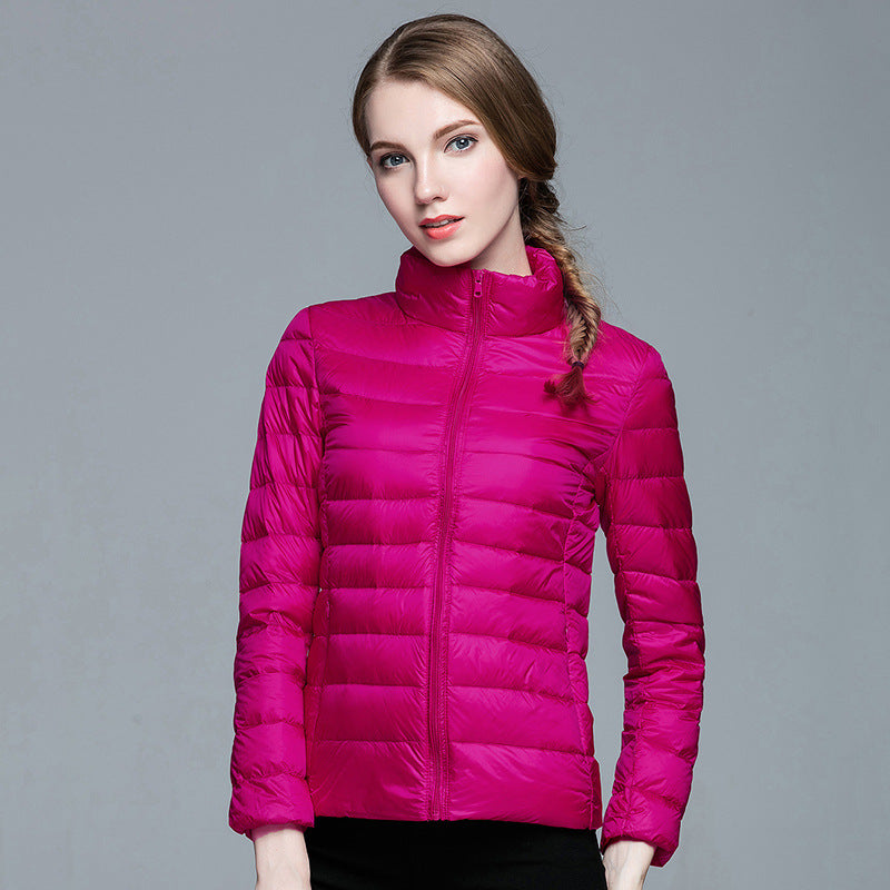 Women's lightweight down jacket