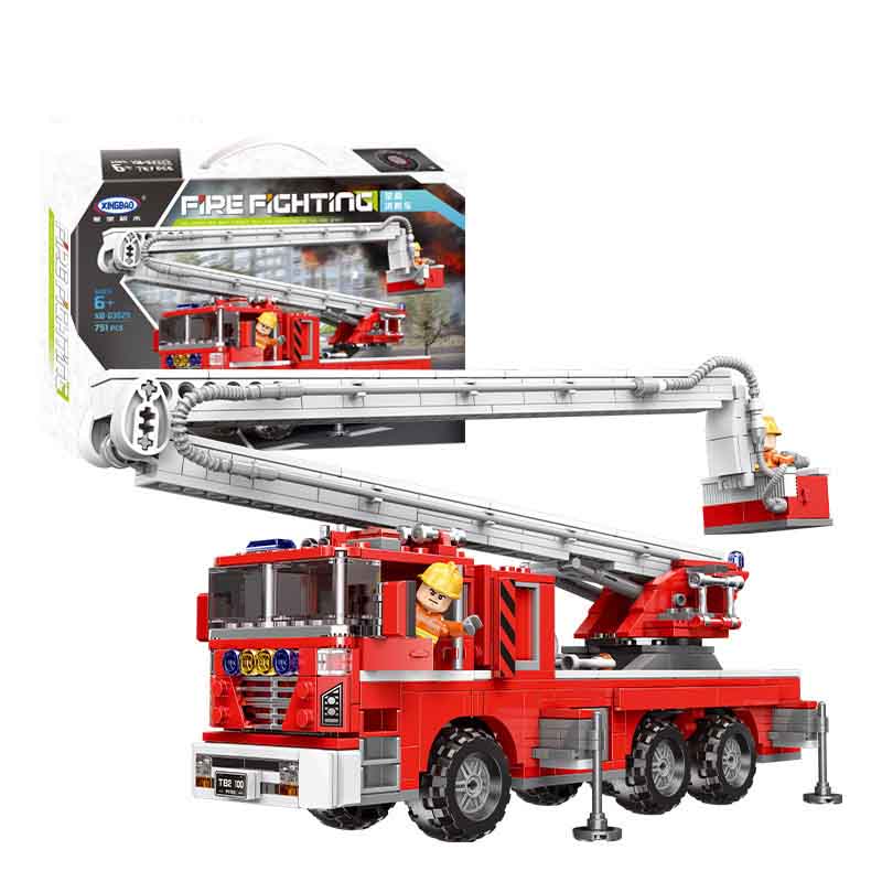 Fire Truck Assembling Building Blocks Toy
