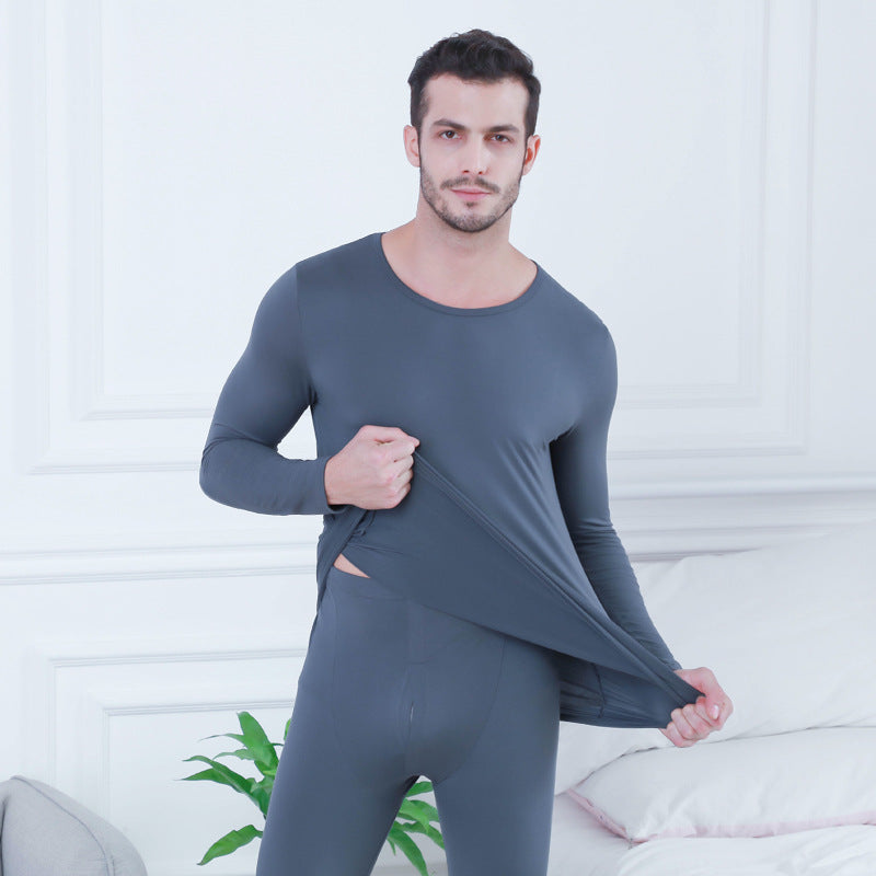 Men's Base Autumn Clothes And Long Trousers Thermal Underwear Set