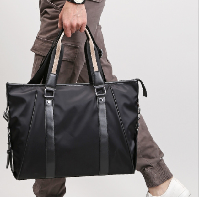 Business briefcase men's handbag men's bag shoulder bag nylon cloth computer bag Messenger