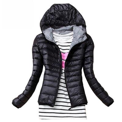 Casual Hooded Womens Jacket