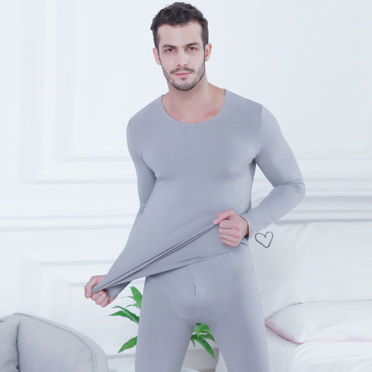 Men's Base Autumn Clothes And Long Trousers Thermal Underwear Set