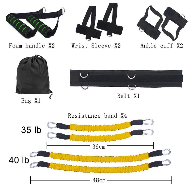 Fitness Elastic Rope Boxing Training Set