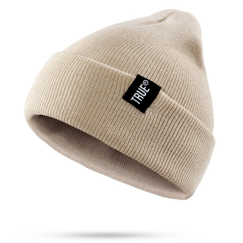 Fashionable hip hop autumn and winter warm knitted hat