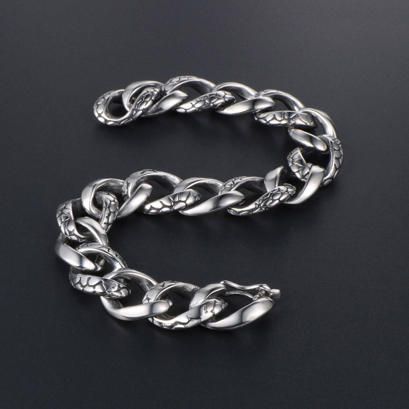 Creativity Vintage Gothic Style Titanium Steel Bracelet