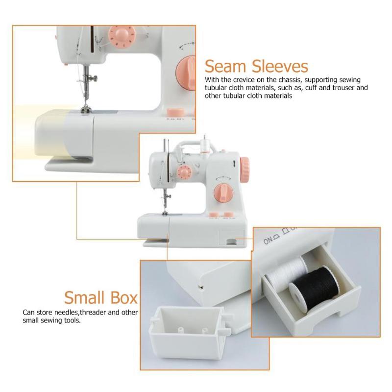 Mini home sewing machine