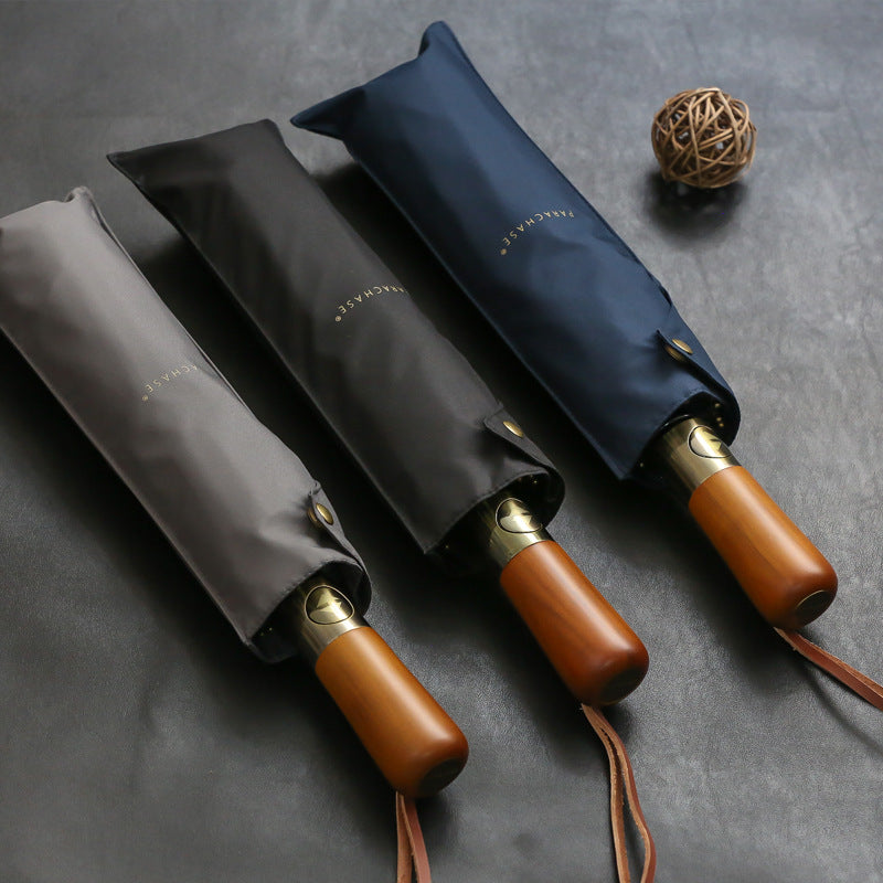 Ten bones folding umbrellas for men and women