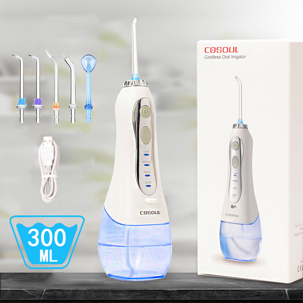 Dental Cleaning Device Electric Water Dental Floss Portable Oral Rinse USB