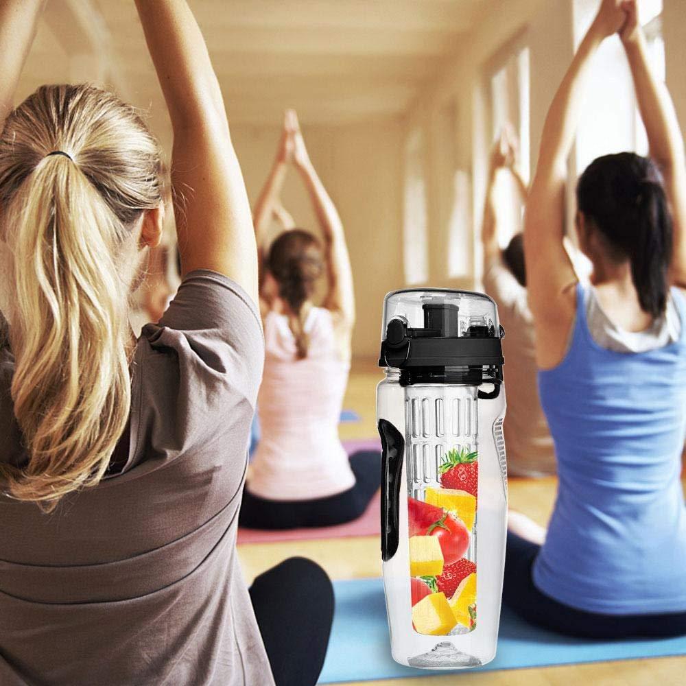 1000ml Water Fruit Bottle BPA Free Plastic Sport Fruit Infuser Water Bottles With Infuser Juice Shaker Drink Bottle Of Water