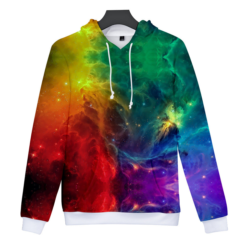 3D Digital Printing Starry Sky Series Sweater Series