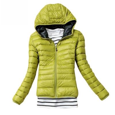 Casual Hooded Womens Jacket