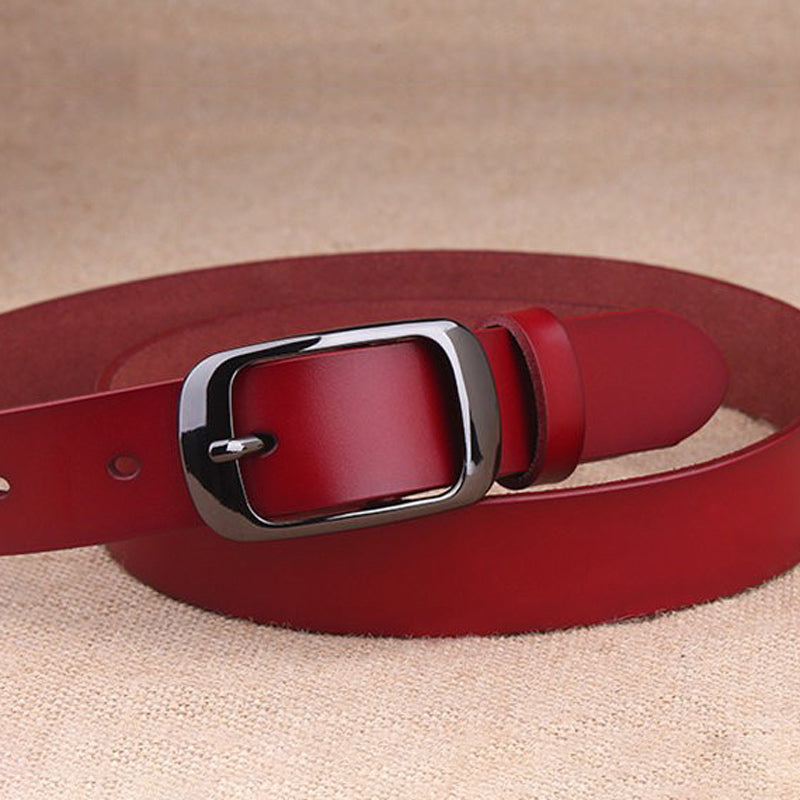 COWATHER ladies leather belt fashion style