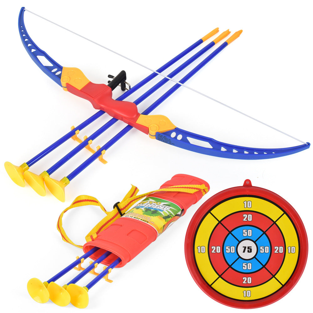 Children's plastic simulation bow and arrow
