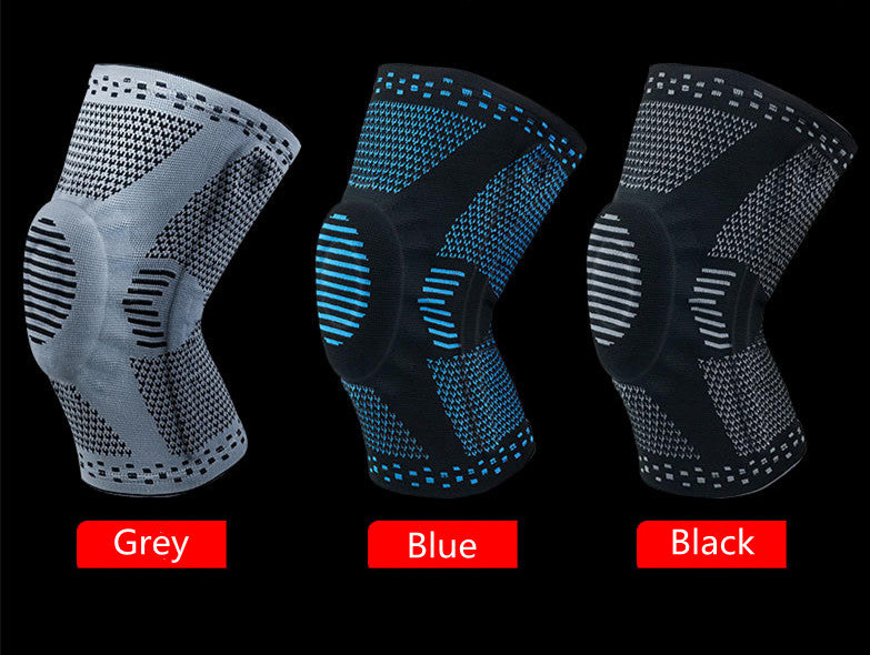 Support Pressurized Silicone Crash Sports Knee Pads