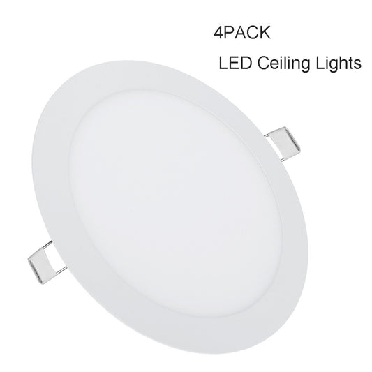 LED Recessed Ceiling Panel Down Lights Bulb Slim Lamp Fixture Panel Light