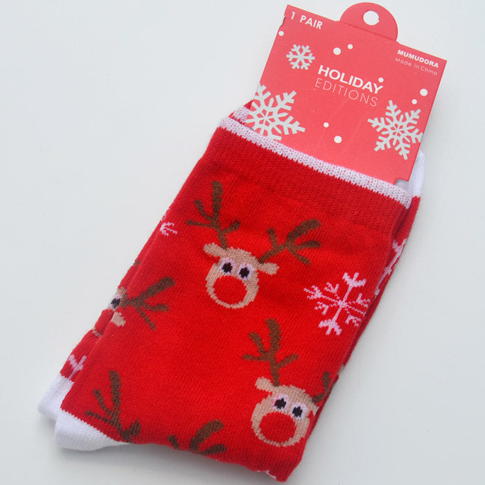 Pure Cotton Warm Socks Casual Cartoon