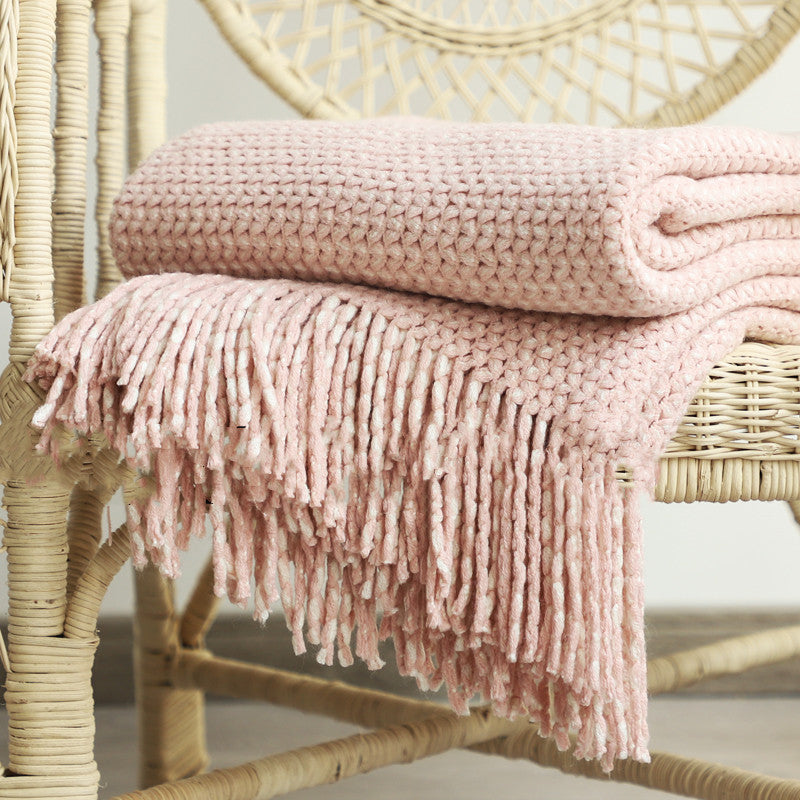 Knitted Woolen Blanket