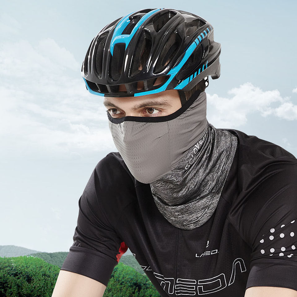Sun protection cycling mask
