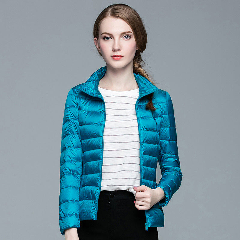 Women's lightweight down jacket