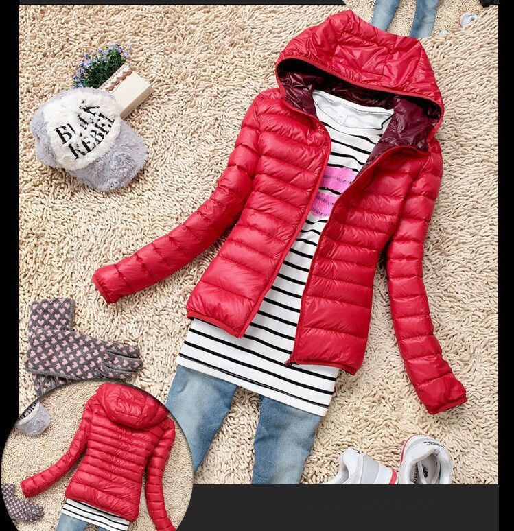 Casual Hooded Womens Jacket