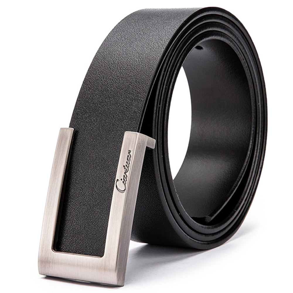 European And American Men's Leather Belt Fashion Boutique