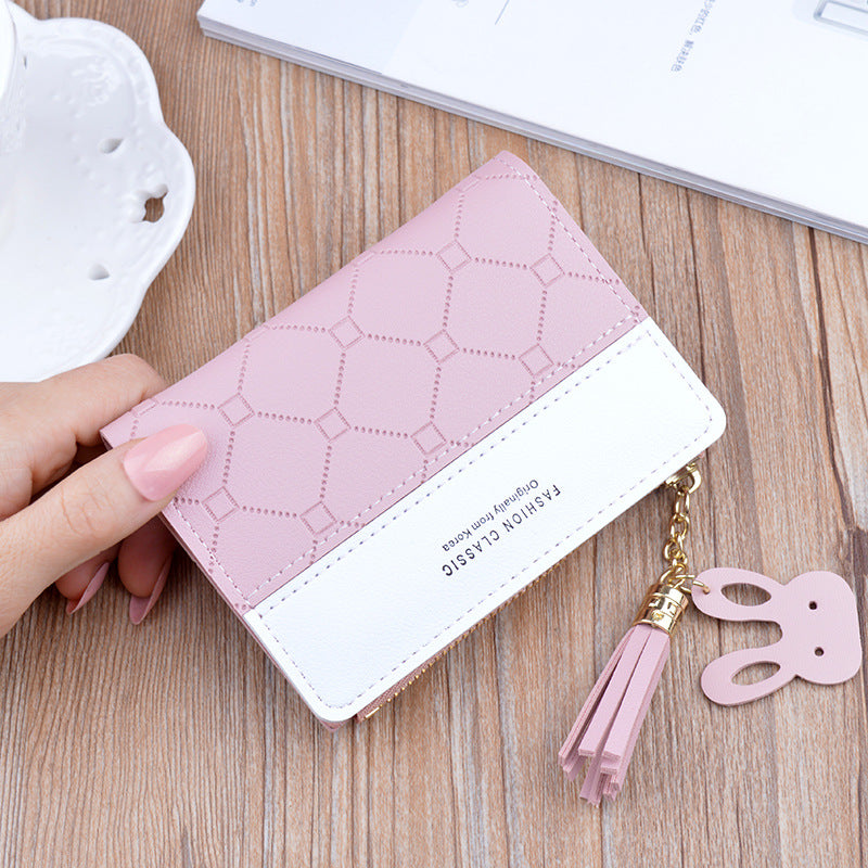 Korean Fashion Embossed Coin Purse