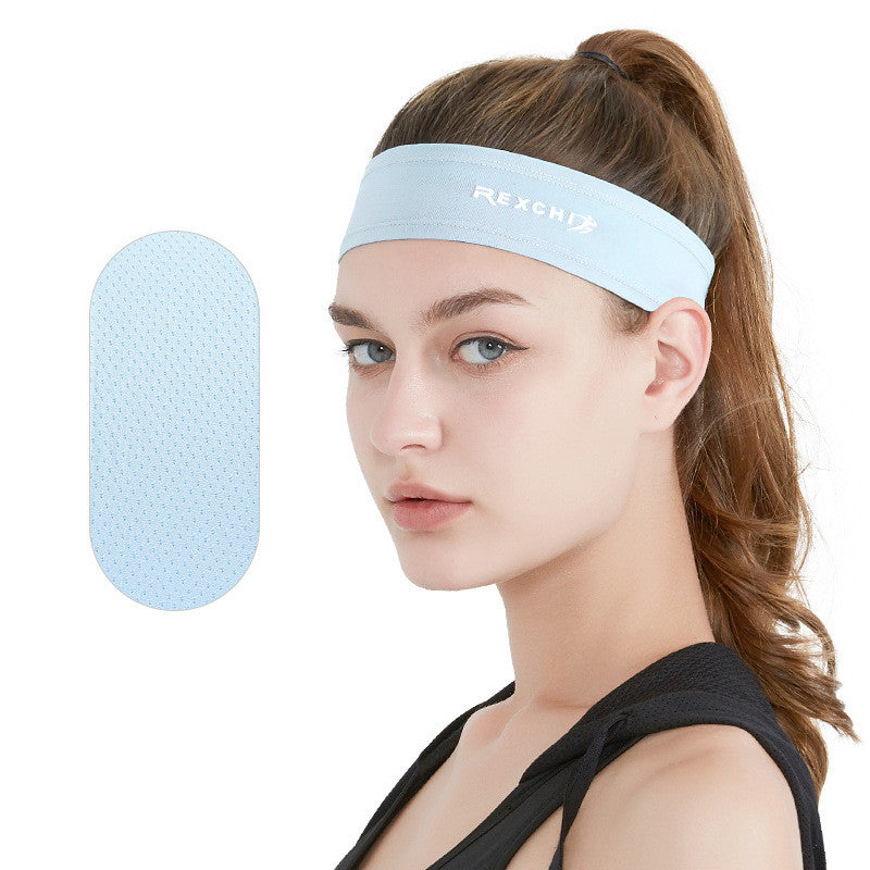 Ice Silk Sports Headband For Women Outdoor Breathable
