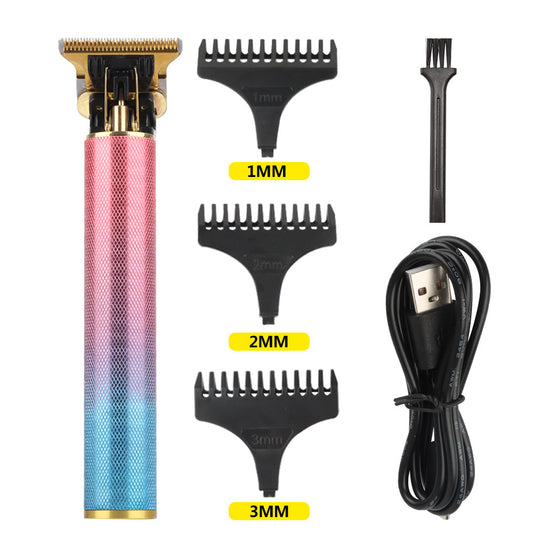 Mens Hair Clipper Set With Oil Clippers