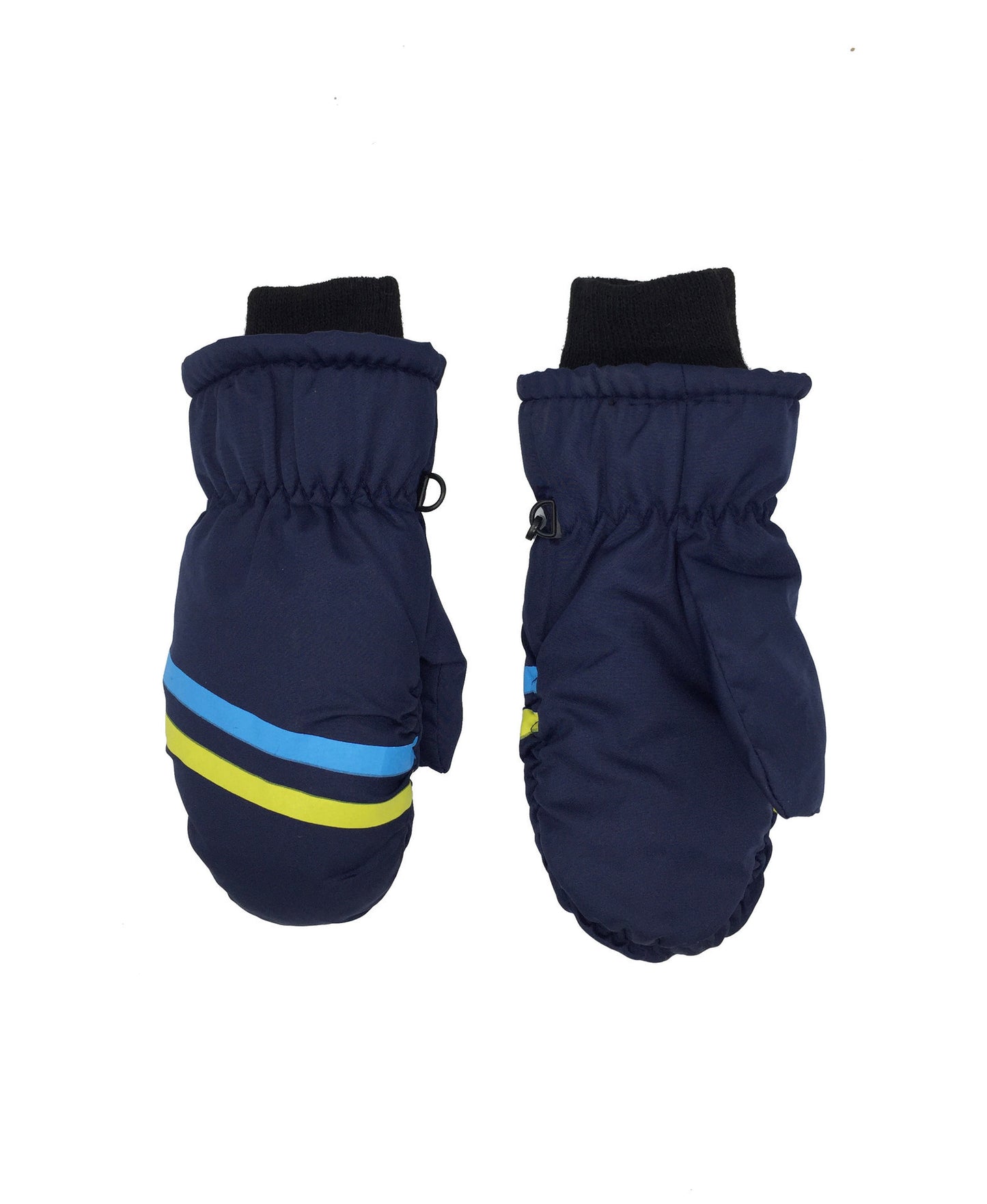 Children's Thick Geometric Print Warm Ski Gloves