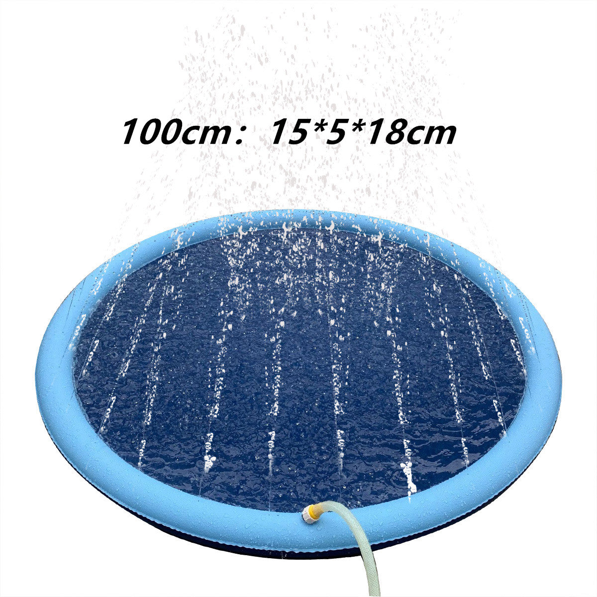 Kid Pet Simulation Sea Level Outdoor Inflatable Splash Mat Water Spray Game Pad Kids Educational Toys For Children Gift