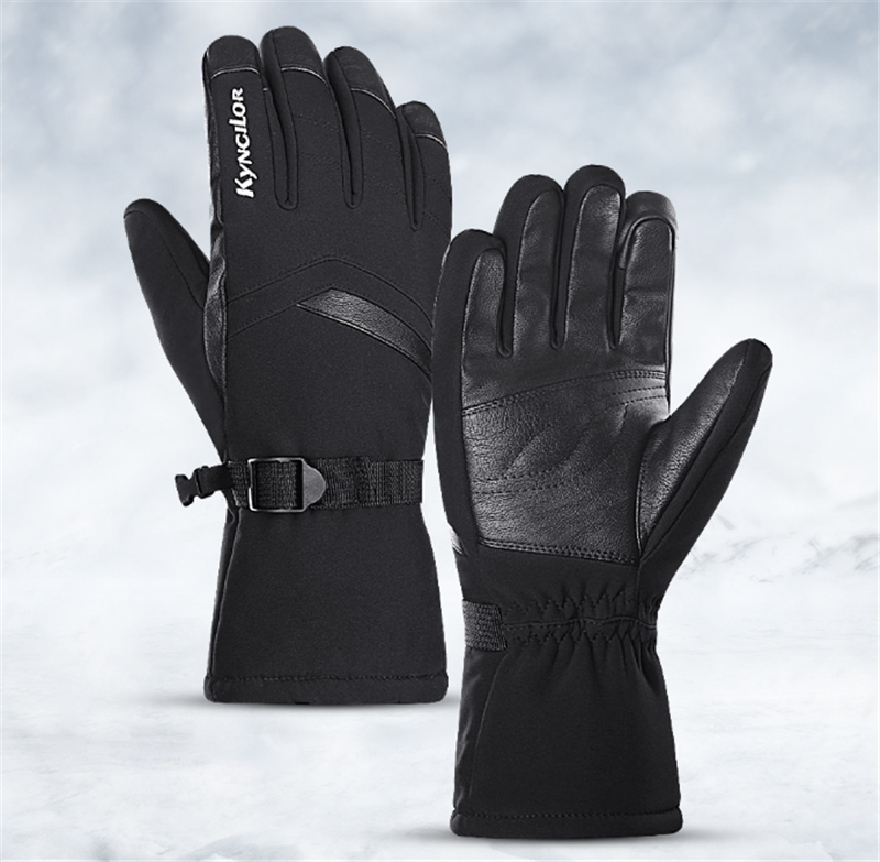 Cycling Men's Thickened Ski Gloves Sport Windproof