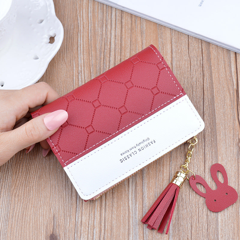 Korean Fashion Embossed Coin Purse