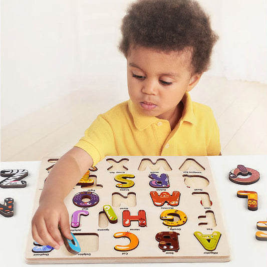 I Picture Early Learning Cognitive Board Letter Wizard Shape