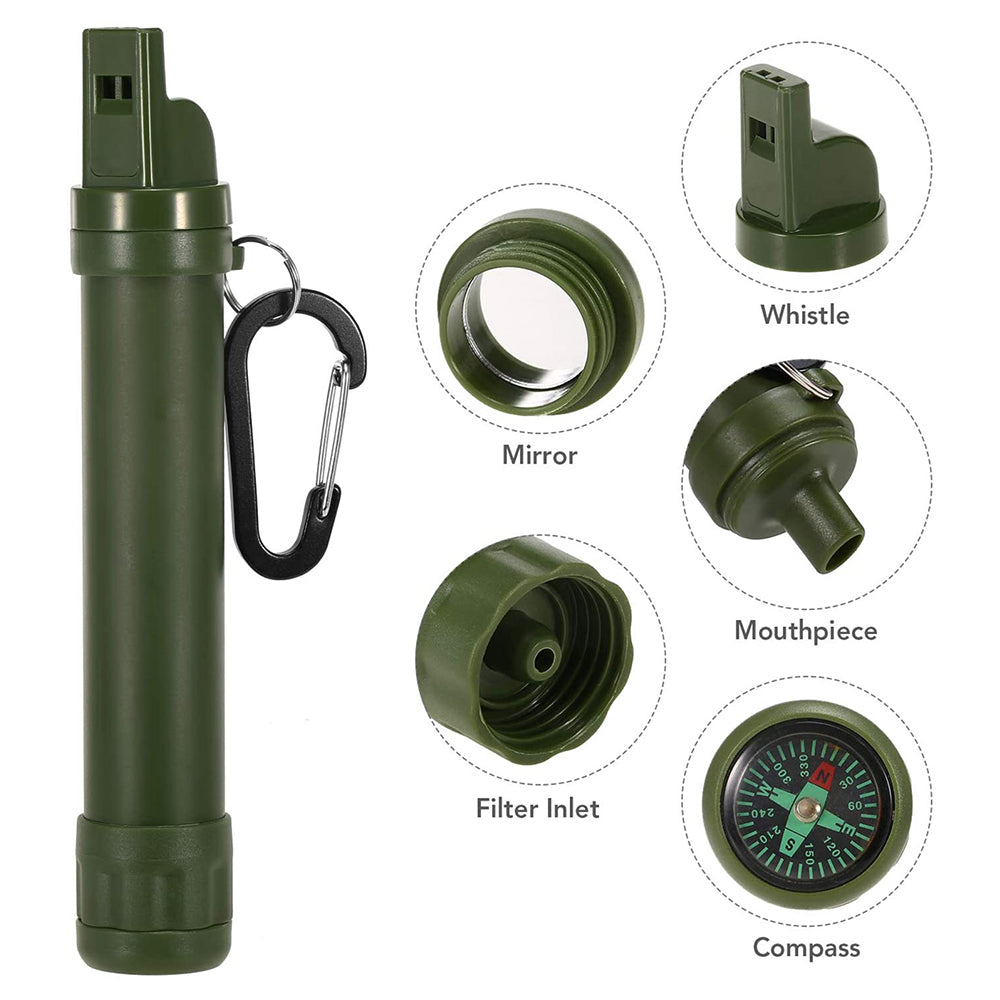 Survival Water Filter For Camping And Hiking