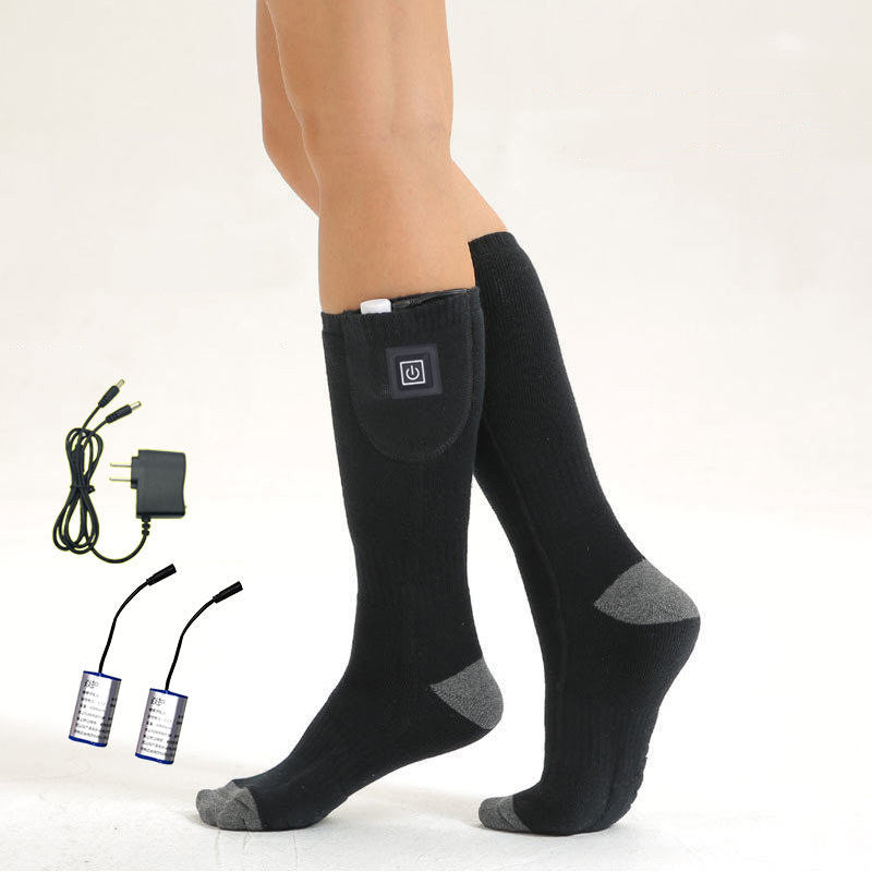 Explosive Thermostat Socks Electric Heating Long Tube To Keep Warm