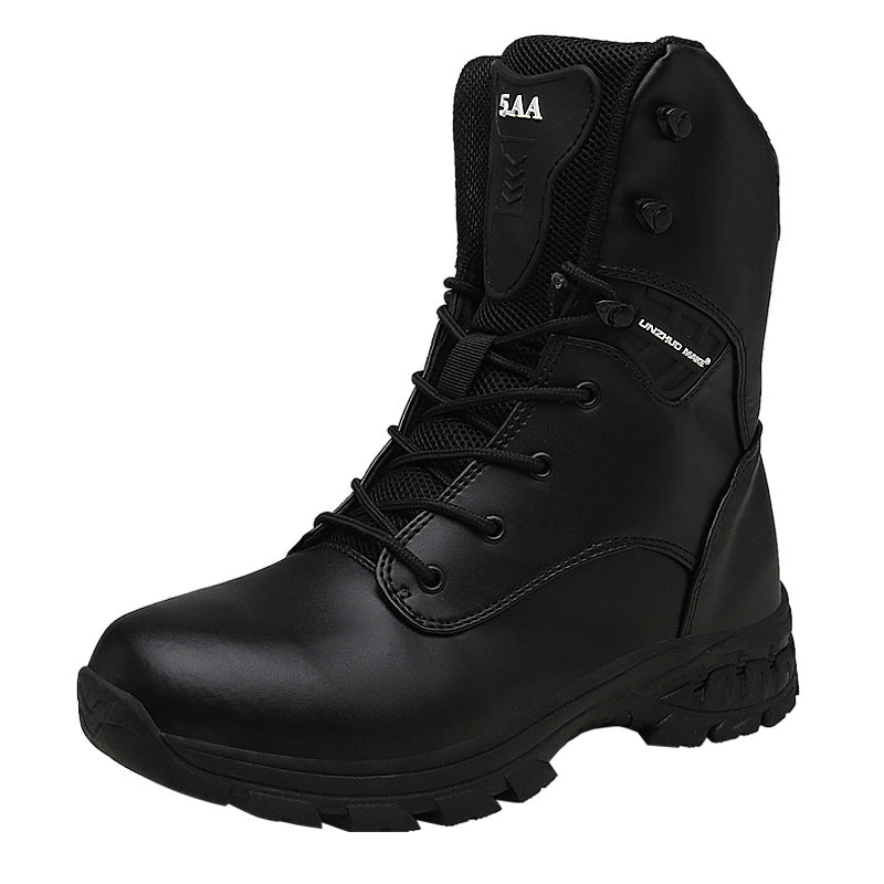 High-top Tactical Boots Men's Snow Boots Hiking Training Shoes
