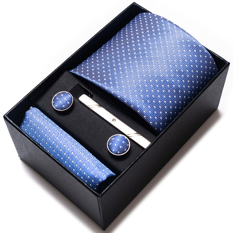 Formal Jacquard Yarn-dyed Business Professional Tie