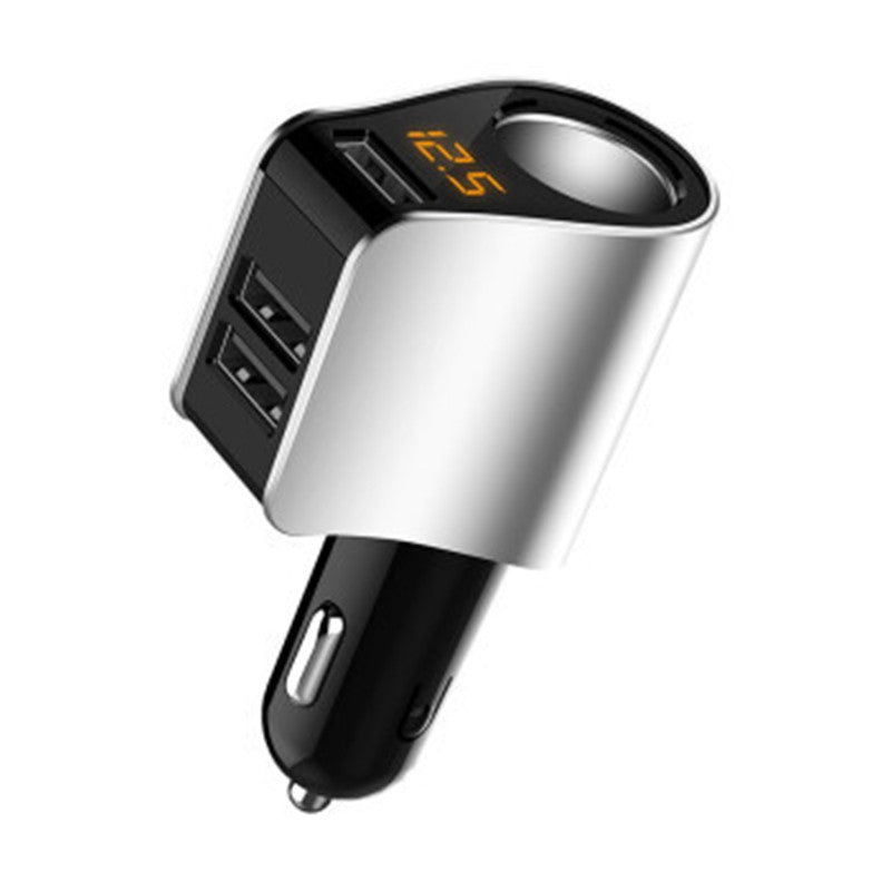 Car Fast Charge USB Multi-function Adapter Cigarette Lighter Socket One For Three