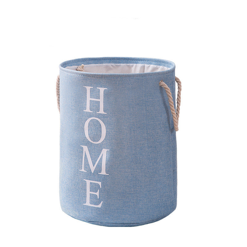 New Dirty Clothes Hamper Cotton And Linen Storage Bucket