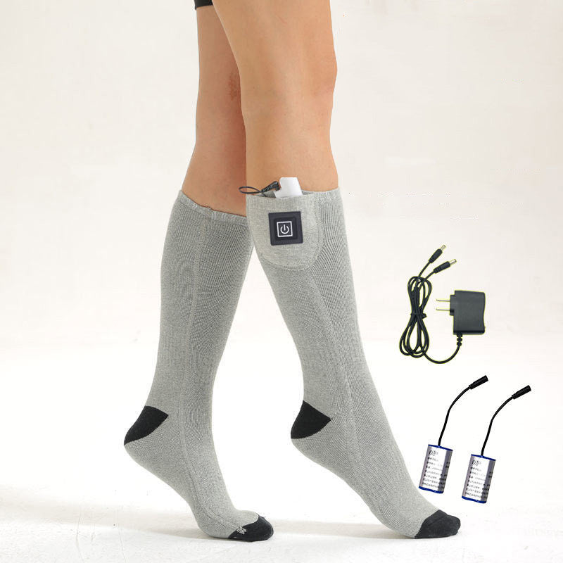 Explosive Thermostat Socks Electric Heating Long Tube To Keep Warm