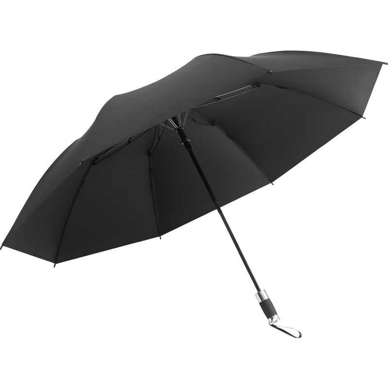 Golf Umbrella Creative Vinyl Automatic Umbrella Business Men Two Folding Umbrella