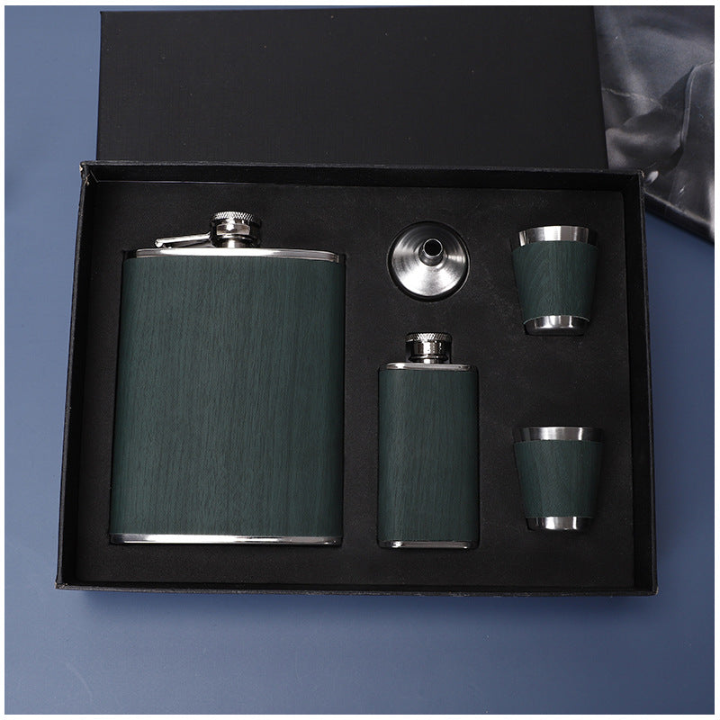 304 Stainless Steel Bottle Thickened Outdoor Portable Set
