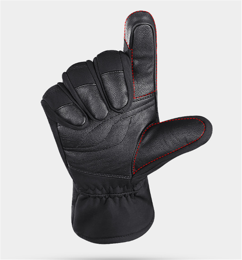 Cycling Men's Thickened Ski Gloves Sport Windproof