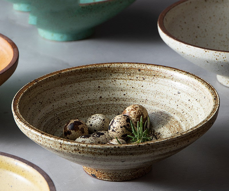 Hat Bowl Stoneware Household Retro Creative Tableware